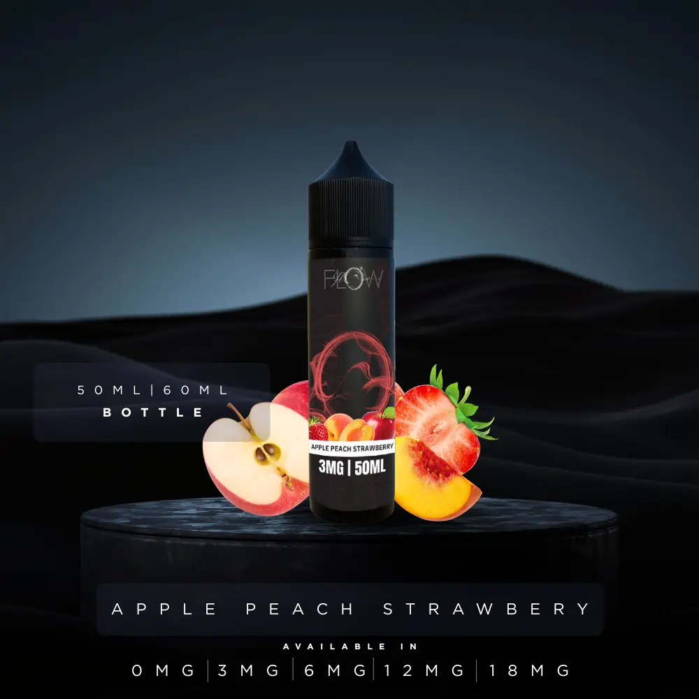 FLOW APPLE PEACH STRAWBERRY